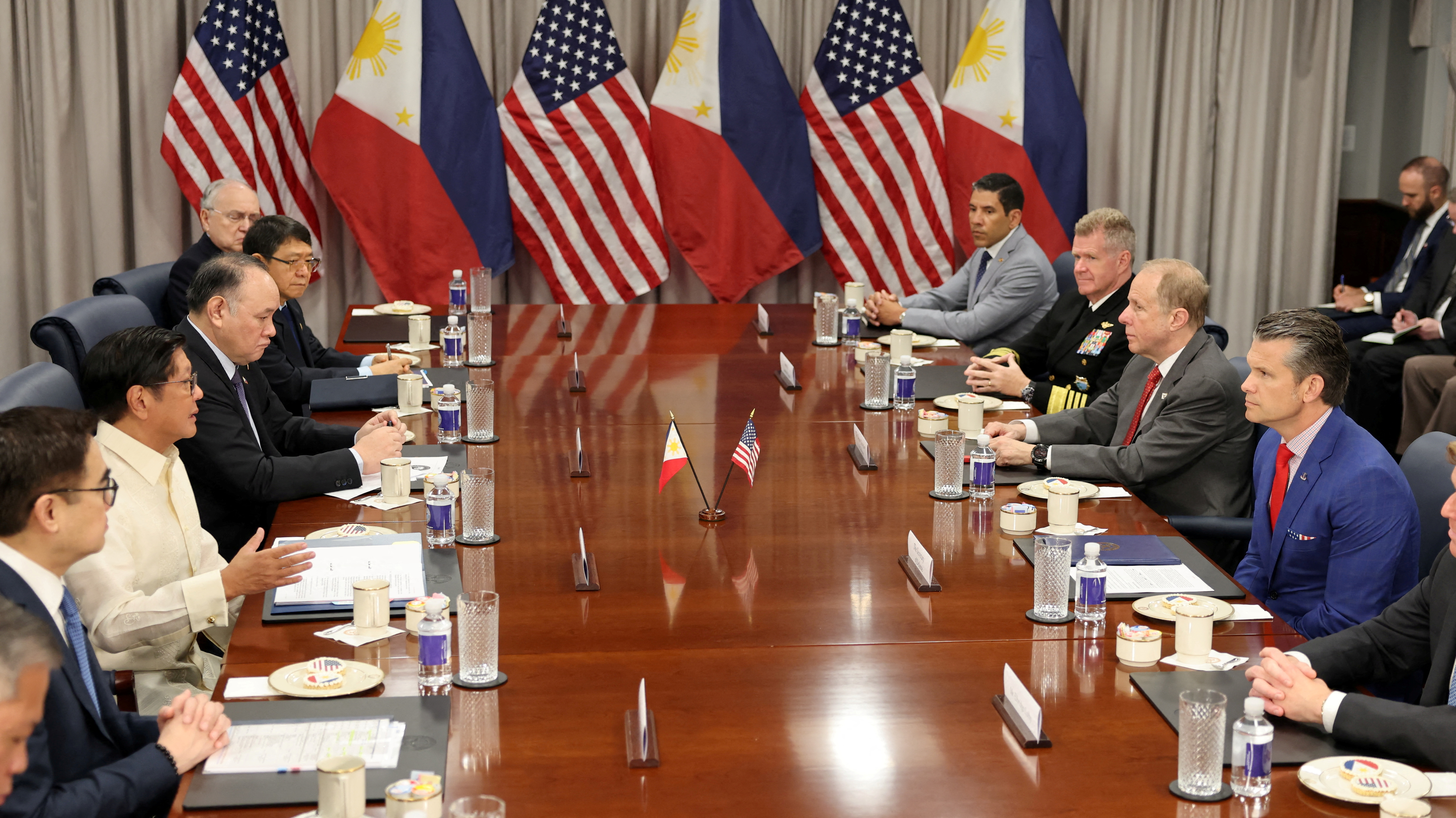 Marcos Seeks to Seal U.S.-Philippine Trade Pact and Fortify Security Ties in Trump Meeting